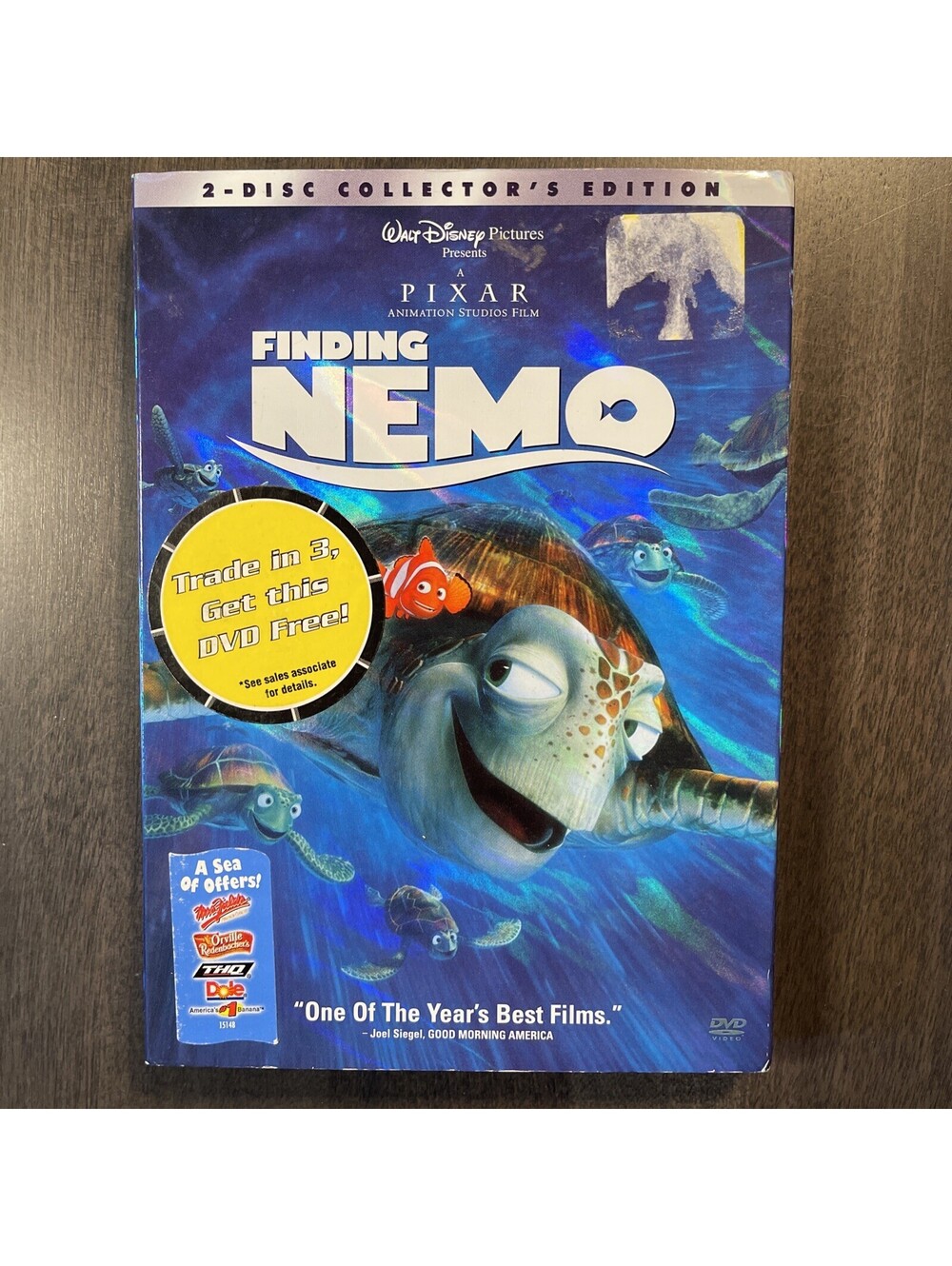 Finding Nemo (DVD, 2003, 2-Disc Set) Collector’s Edition Like New with Slipcover